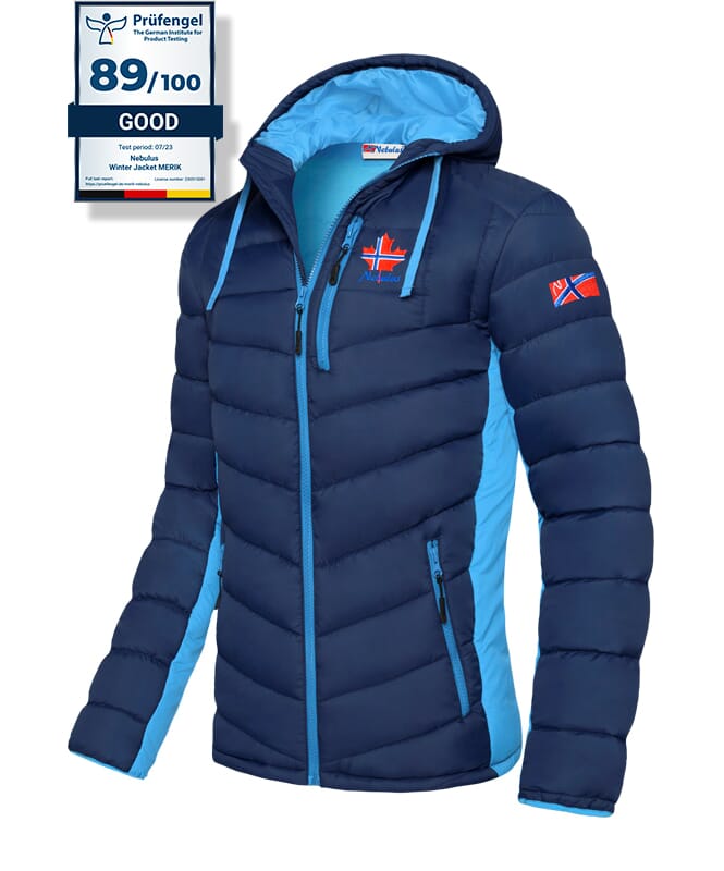 Winter Jacket MERIK Men navy-blau