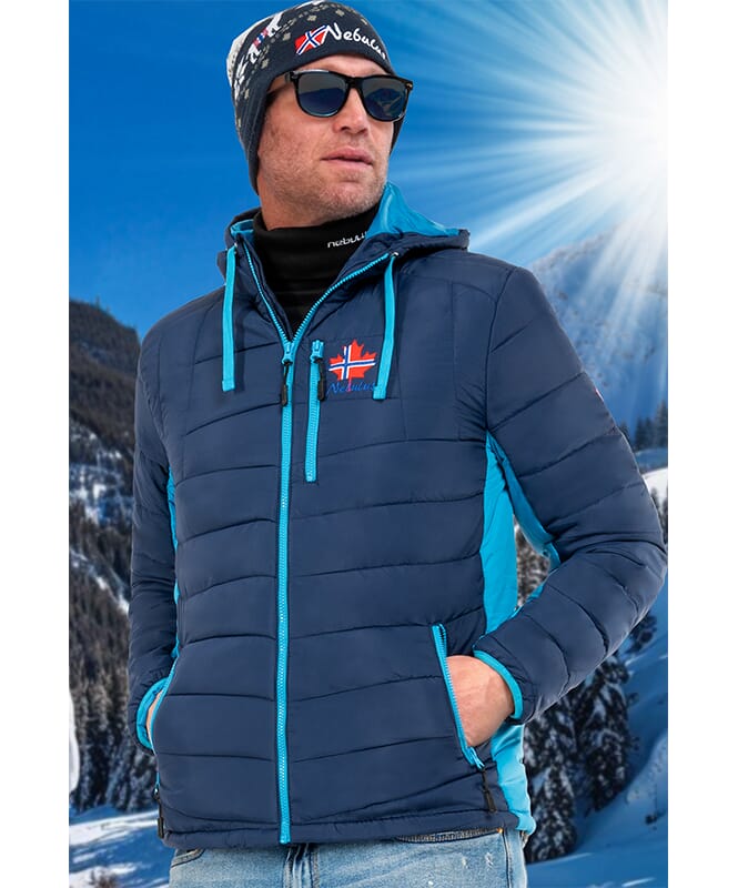 Winterjas MERIK Heren navy-blau