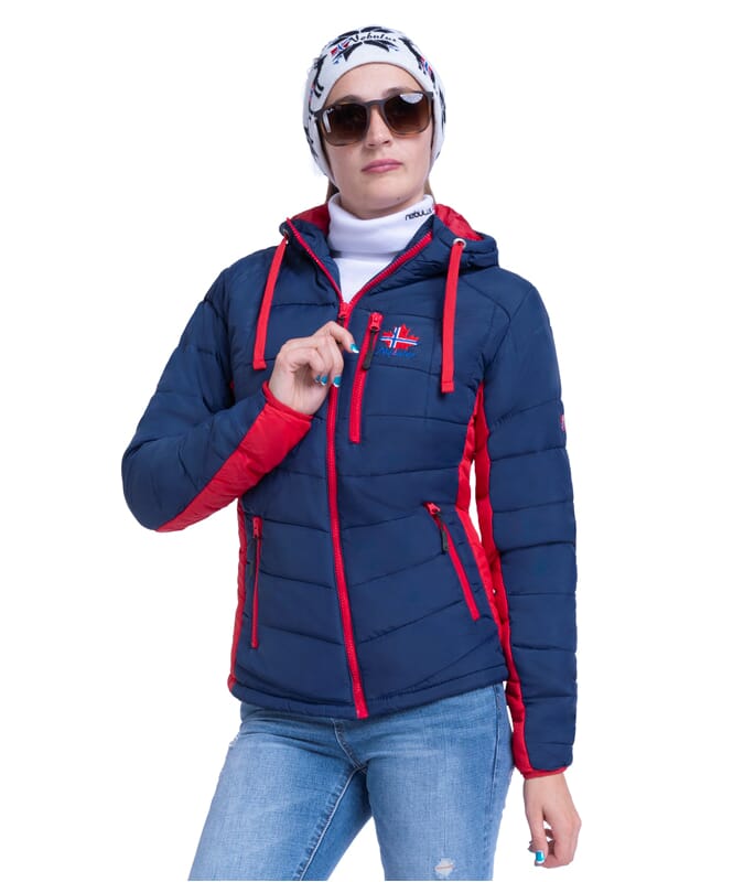 Winter Jacket MERIK Women navy-rot