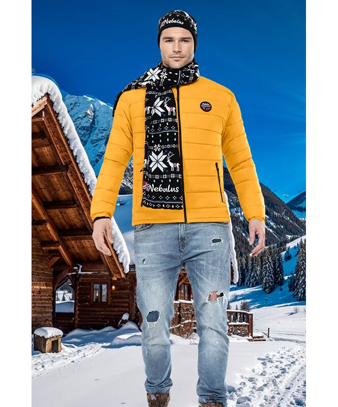 Winter Jacket TAMMES Men gelb