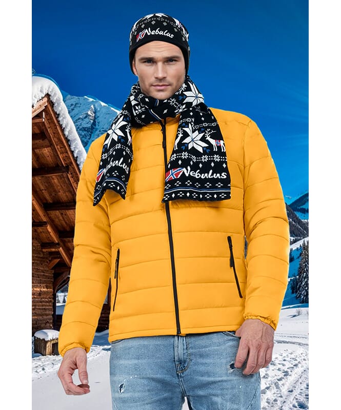 Winterjacke TAMMES Herren gelb