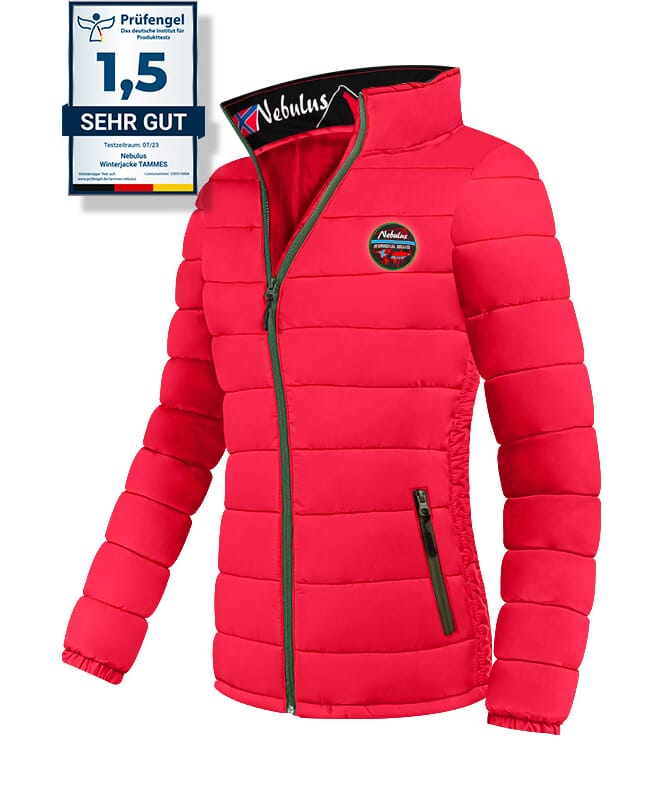 Winterjacke TAMMES Damen rot