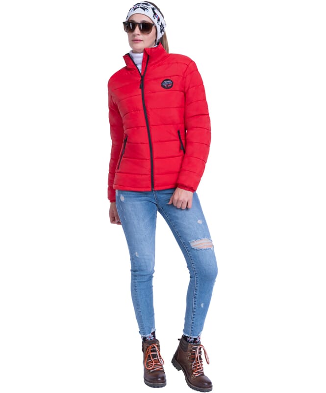 Winterjacke TAMMES Damen rot