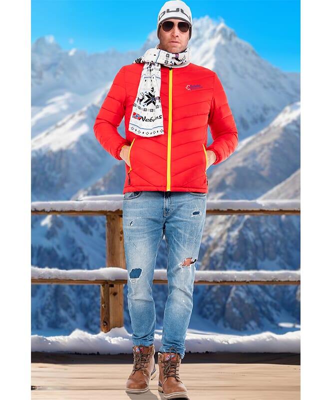 Winter Jacket LEMAN Men rot