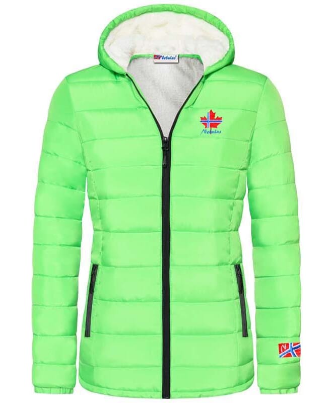 Giacca invernale GLOWFUR Donna lime
