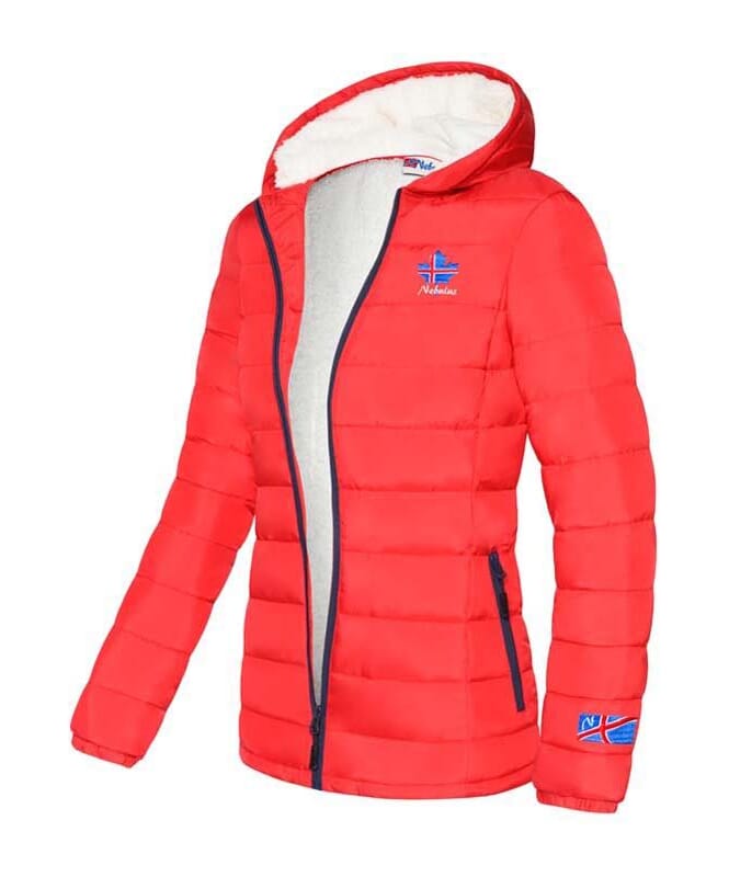 Winter Jacket GLOWFUR B Stock Women rot