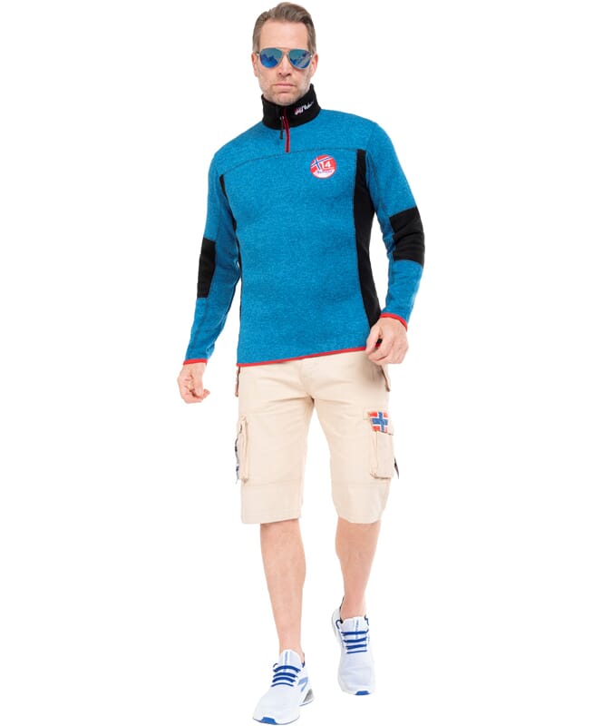 Fleece sweater PAAVO Men malibu