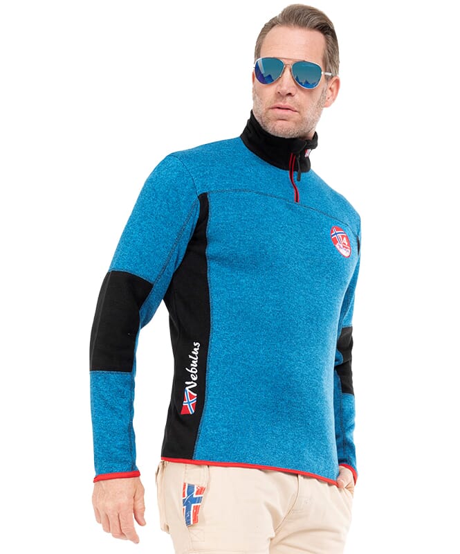 Fleece sweater PAAVO Men malibu