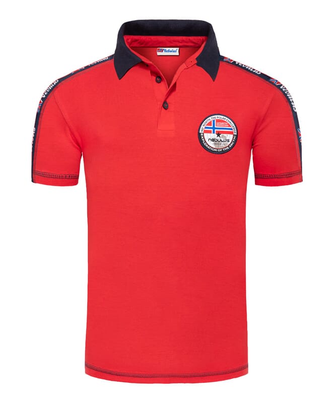 Polo shirt NEBI Men rot