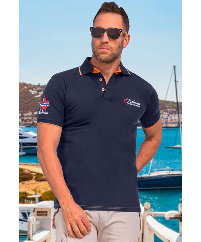Shirt polo JANDER Homme navy