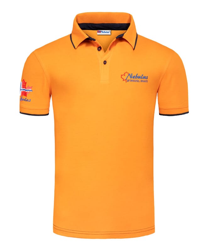 Camiseta polo JANDER Hombres orange
