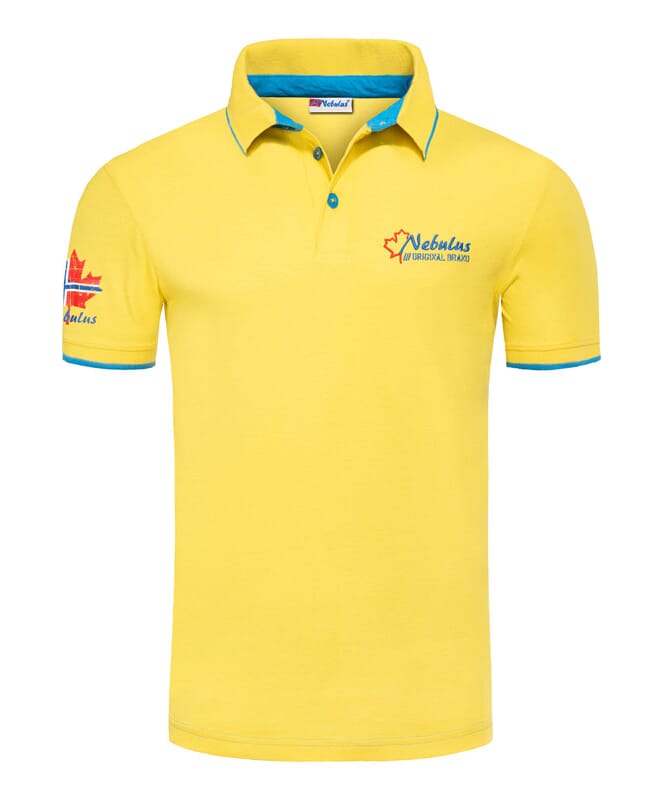 Poloshirt JANDER Heren gelb