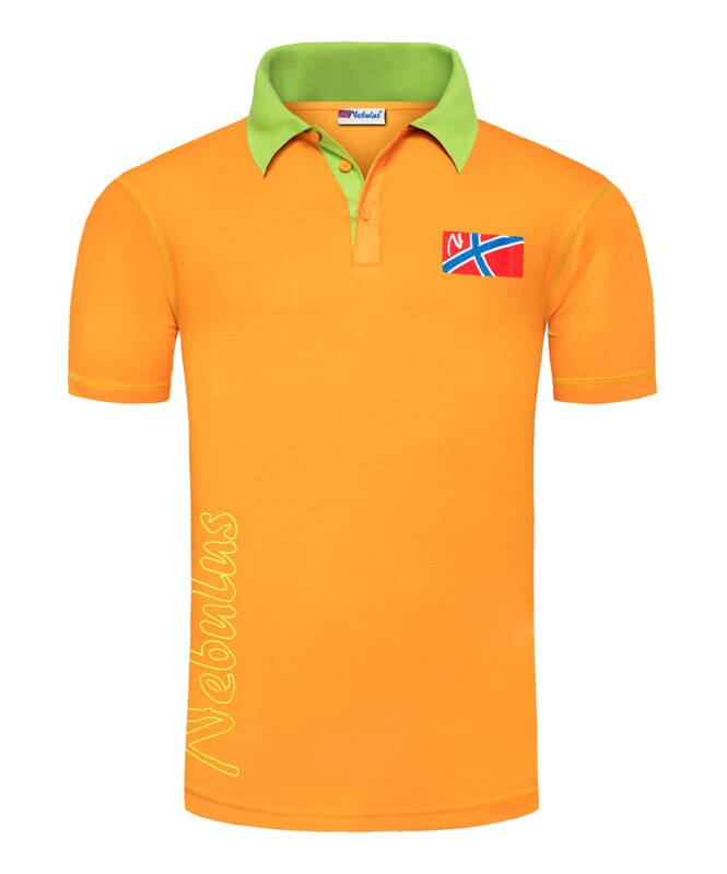 Poloshirt ALEO Herren orange
