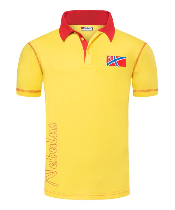 Polo shirt ALEO Men gelb