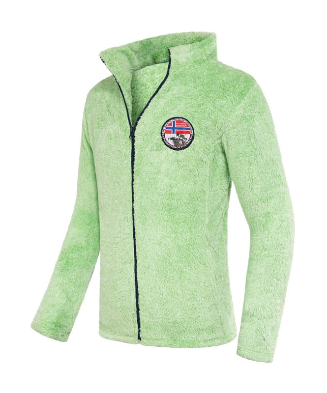 Veste en Fourrure de Teddy FALKO Homme green flash