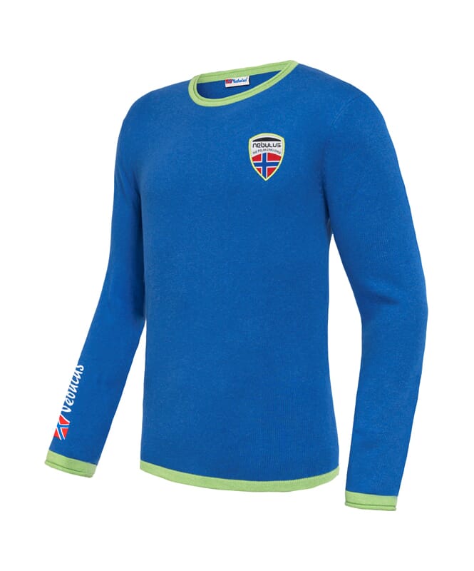 Maglione CEM Uomo hellblau-lime