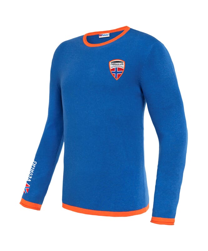 Maglione CEM Uomo hellblau-orang