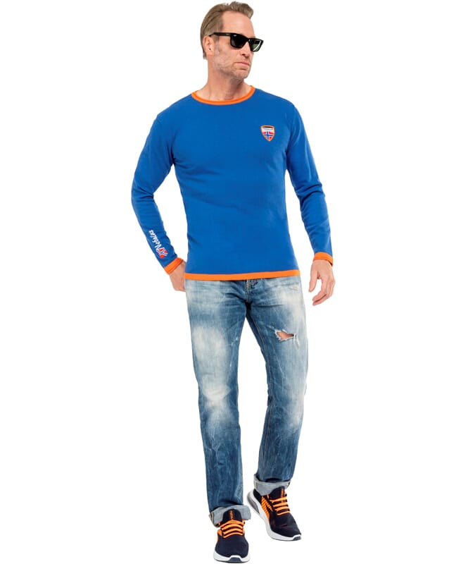 Maglione CEM Uomo hellblau-orang