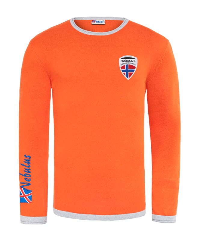 Pullover CEM Men orange-grau