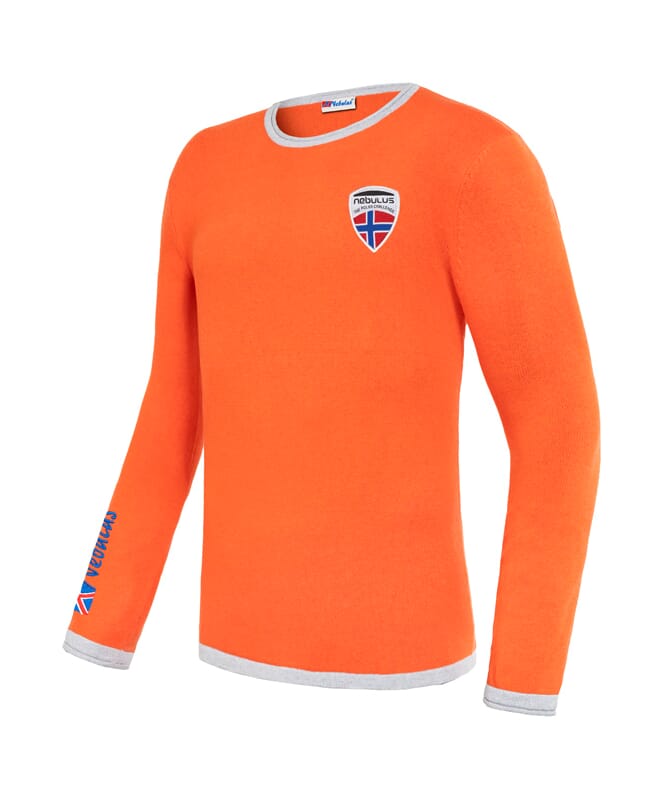 Pullover CEM Men orange-grau