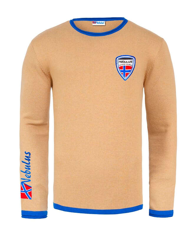 Maglione CEM Uomo beige-blau