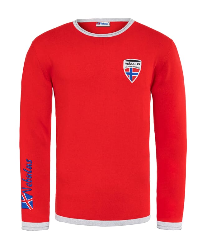 Maglione CEM Uomo rot-grau