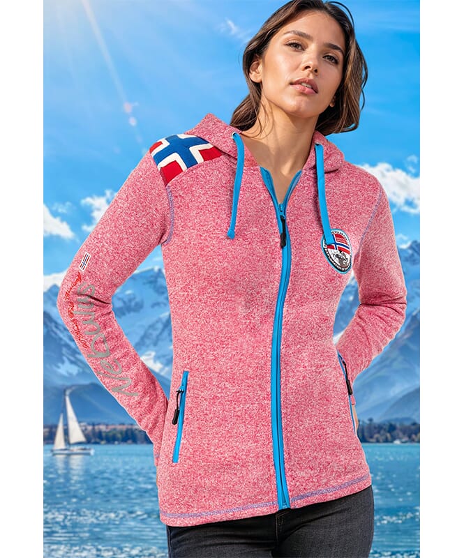 Fleece Jacket NORSKA Women pink