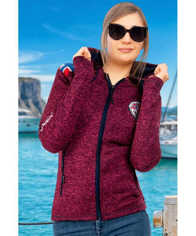 Fleece Jacket NORSKA Women fuchsia