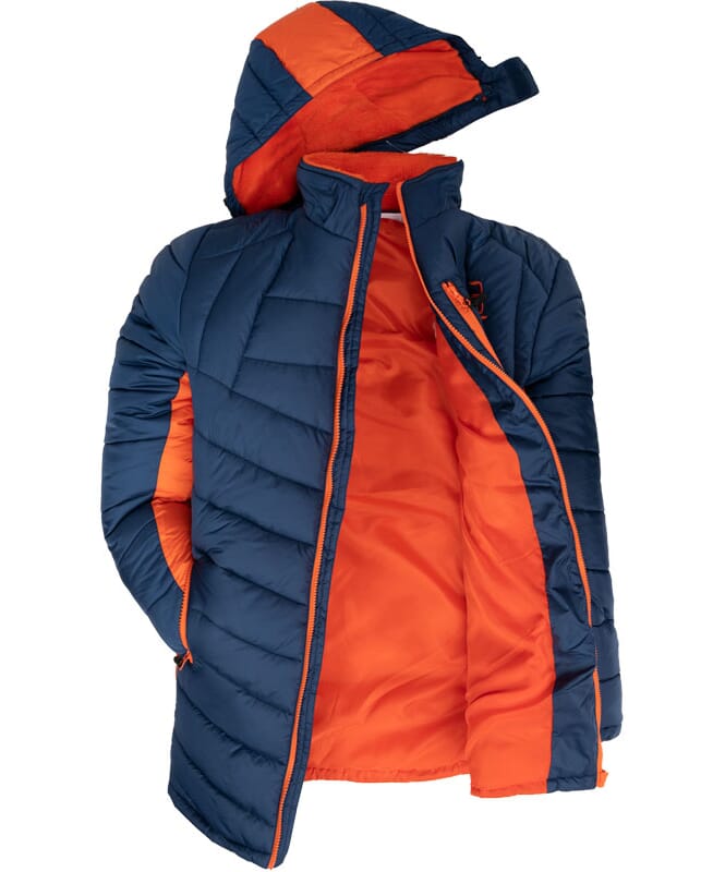 Wintercoat shortcoat COATY Men navy-orange