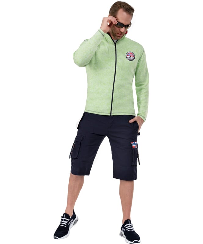 Fleece jacket LUZON Men lime