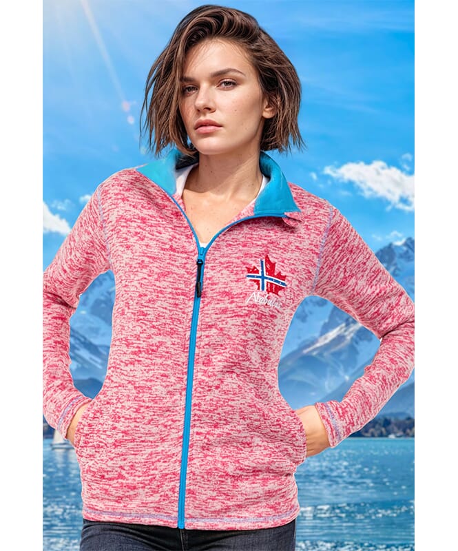 Giacca in pile CHIOS Donne pink-malibu