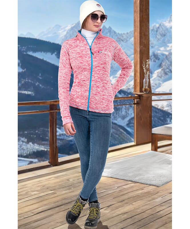 Veste polaire TANNA Femme pink-malibu