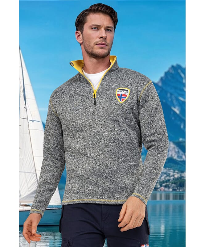 Pull en polaire KYLE Homme antra-gelb
