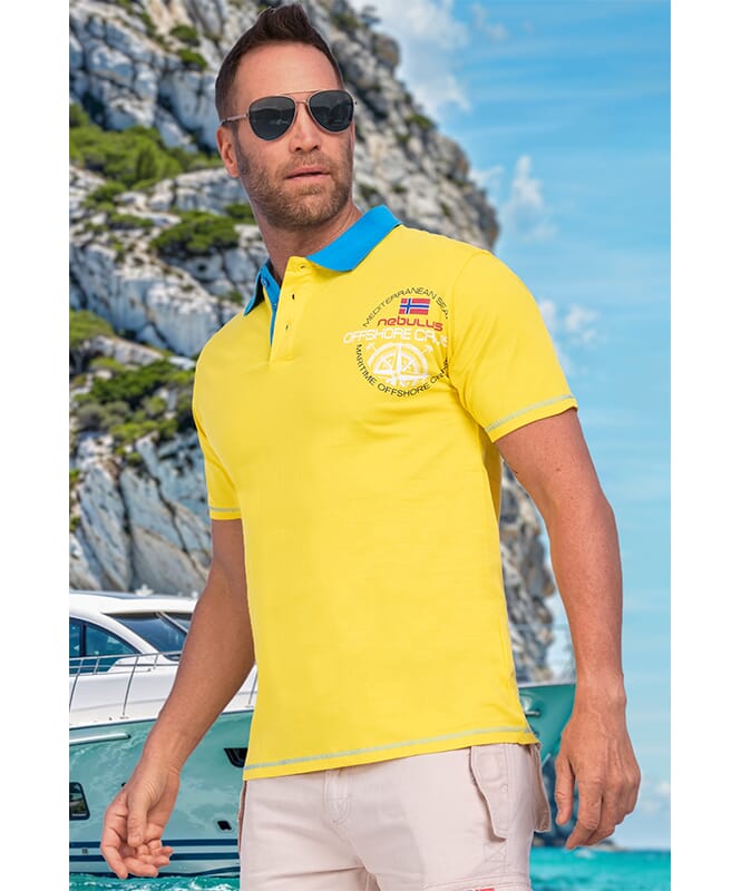 Camiseta polo CRAIG Hombres gelb