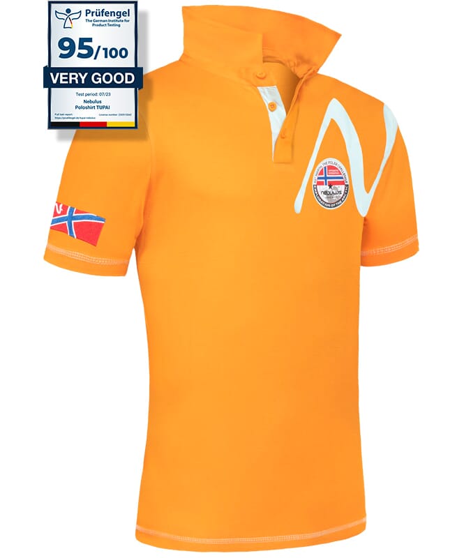 Poloshirt TUPAI Heren orange