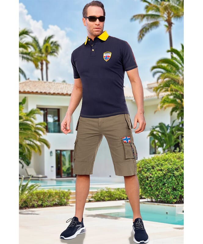 Maglia polo BELA Uomo navy