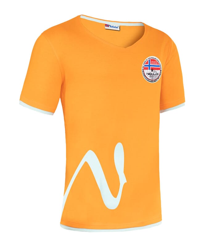 T-Shirt FLORIN Homme orange