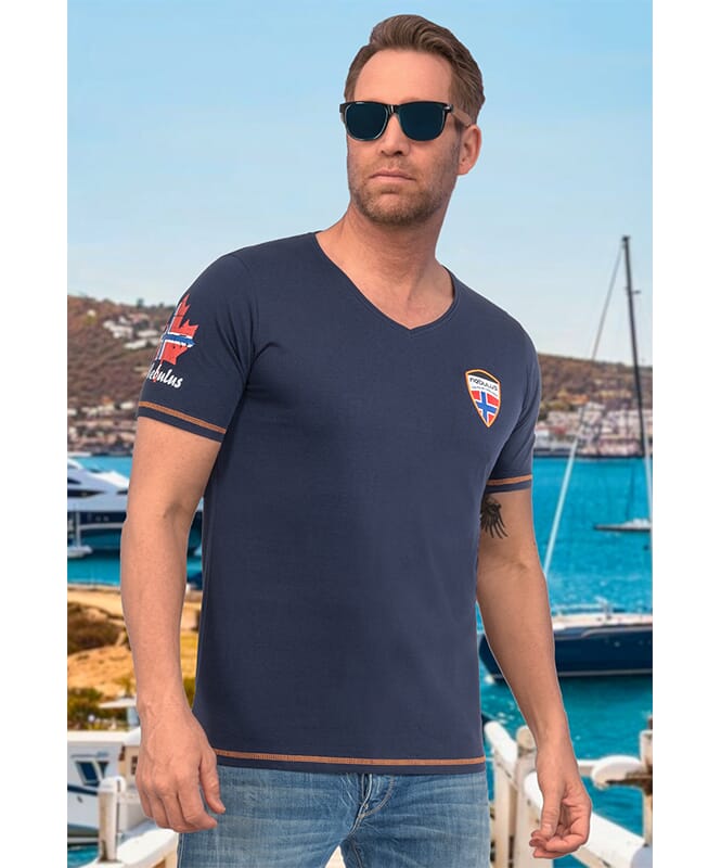 Camiseta JORIS Hombres navy