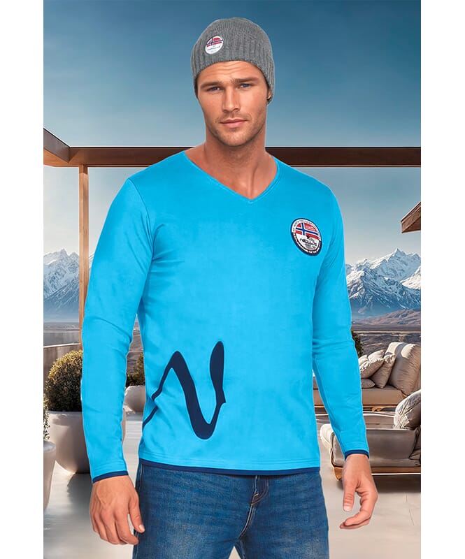 Maglia a maniche lunghe VEIT Uomo malibu