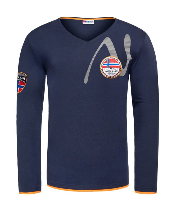 Shirt met lange mouwen HARU Heren navy