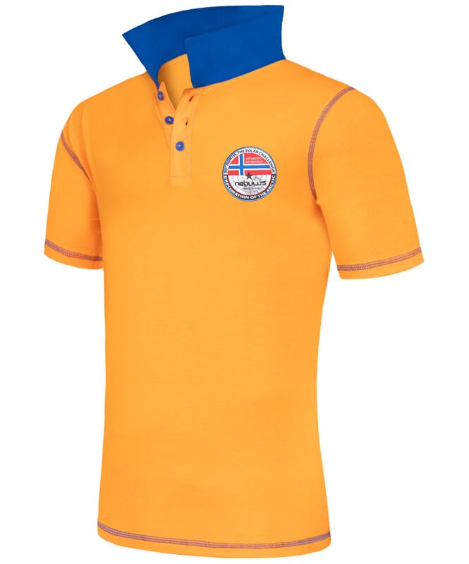Shirt polo ENTERTAIN Homme orange