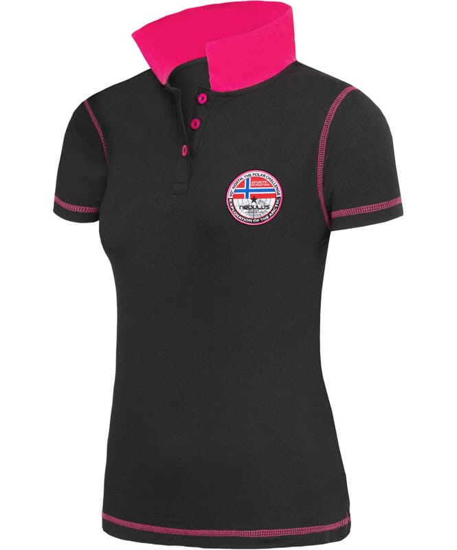 Polo shirt ENTERTAIN Women schwarz