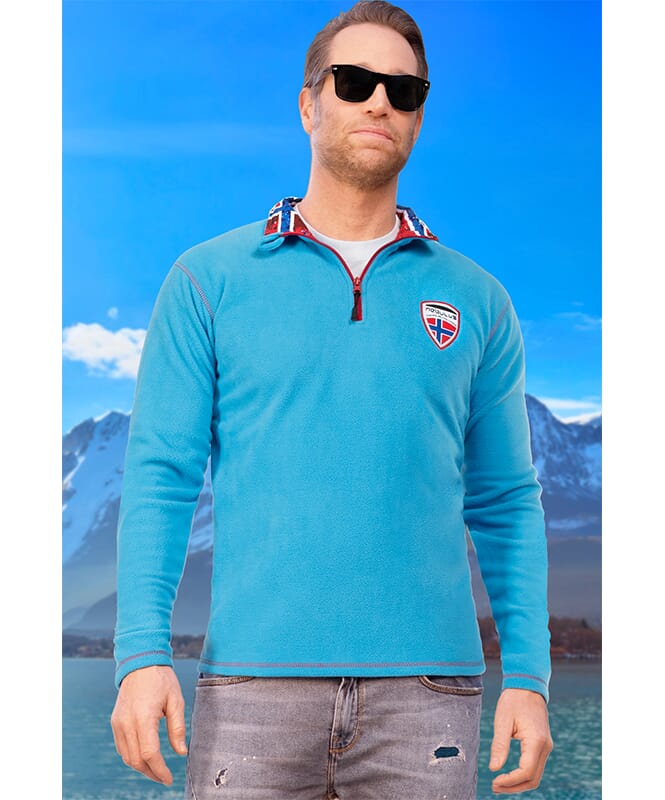 Pull en polaire NARDY Homme malibu