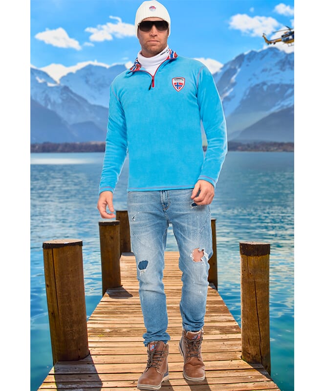 Fleece jumper NARDY Men malibu