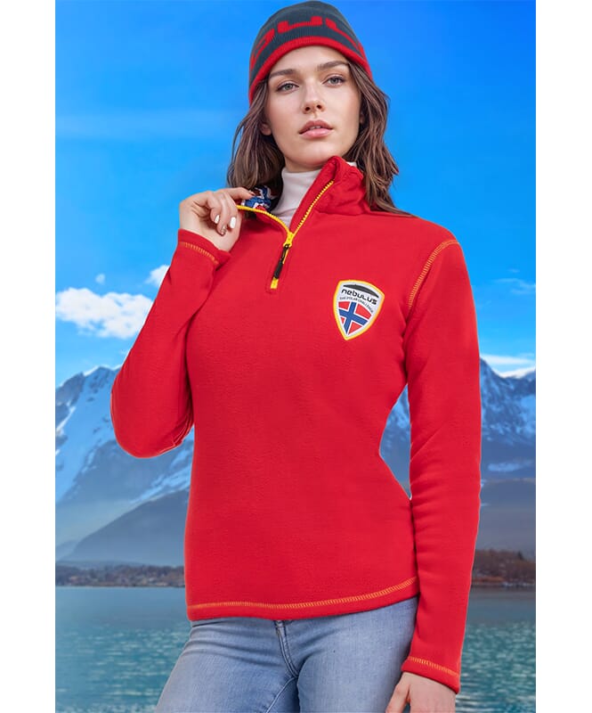 Pull en polaire NARDY Femme rot