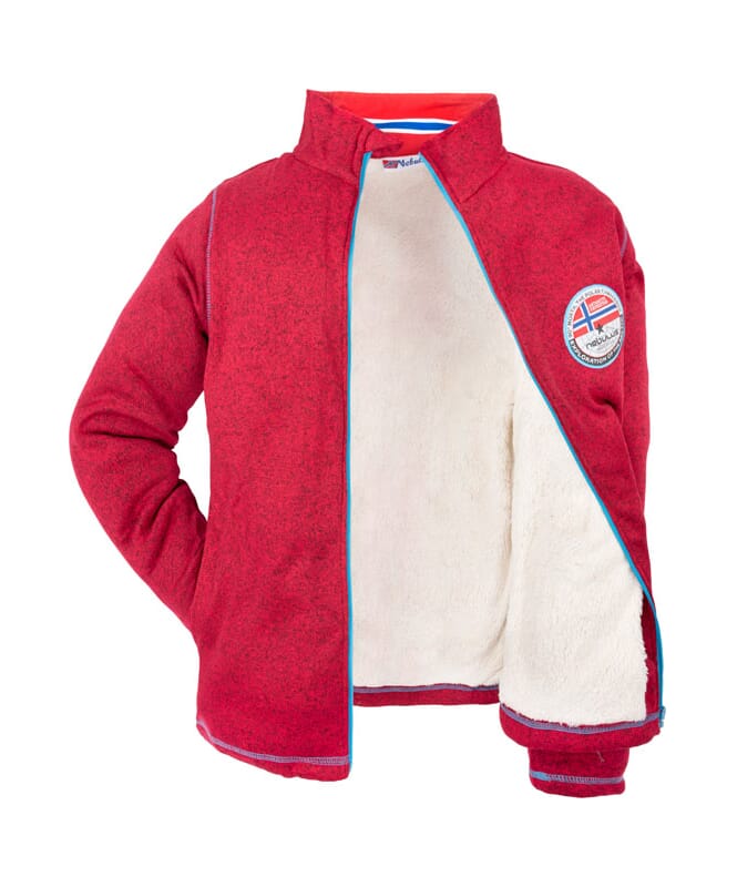 Fleece jacket FALLOU Men rot