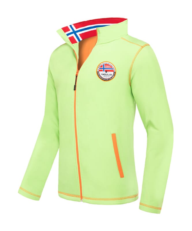 Softshelljacke PUKA Herren lime-orange