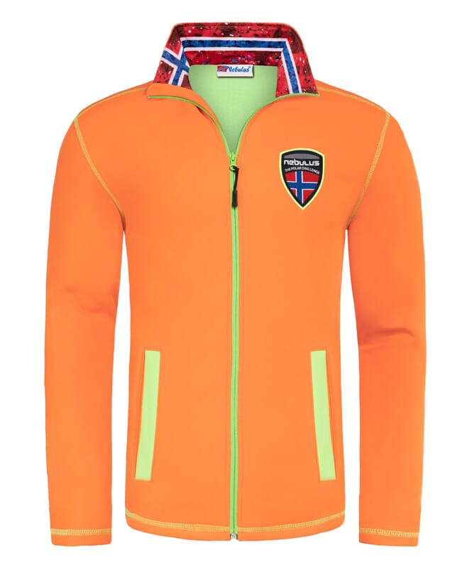 Giacca in softshell MARQUES Uomo orange-lime