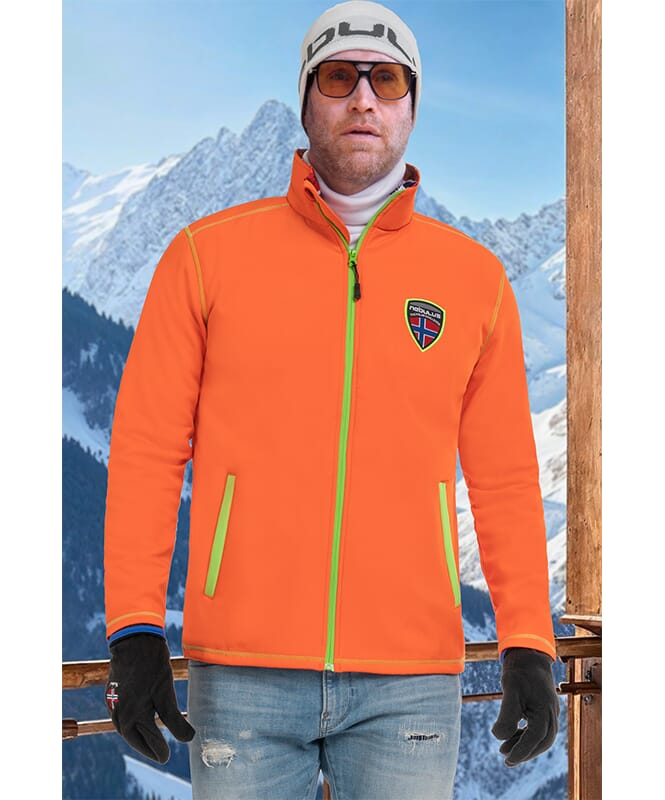 Softshell Jas MARQUES Heren orange-lime