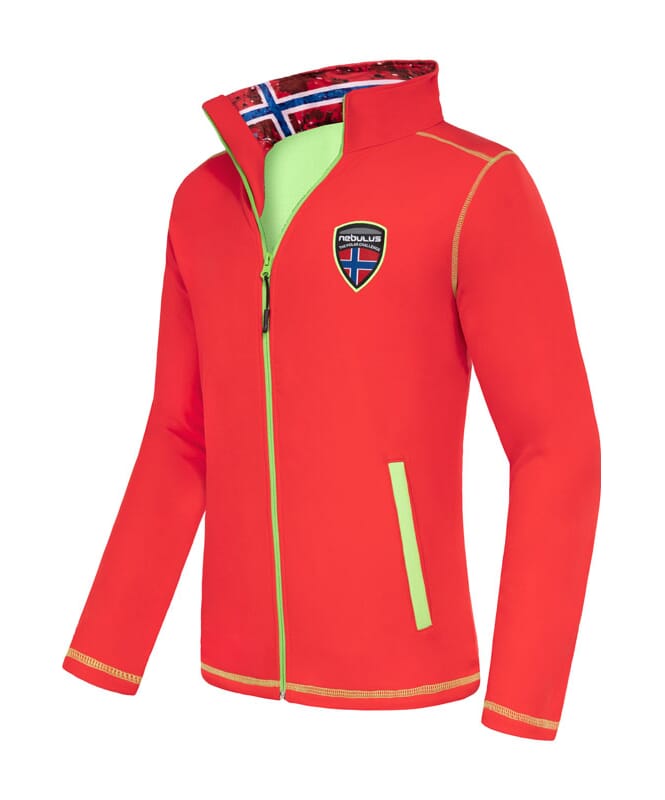 Softshell Jas MARQUES Heren rot-lime